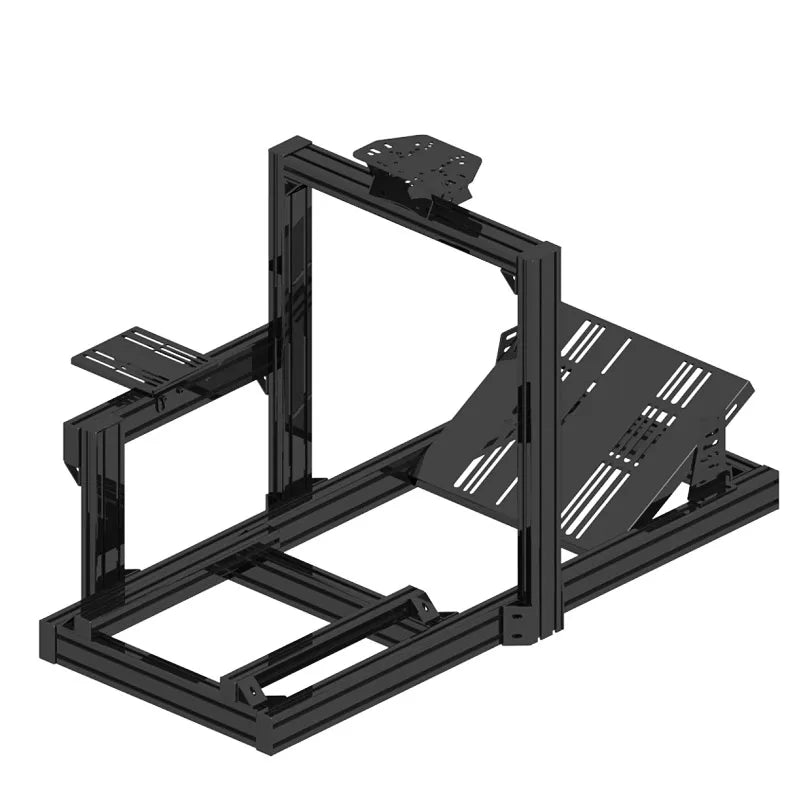 Aluminium Racing Simulator Cockpit — Wheel & Pedal Mounts — product image 11