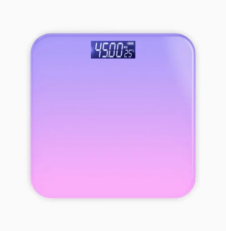 Digital Glass Bathroom Scale — LCD Display, Gradient Finish — product image 7