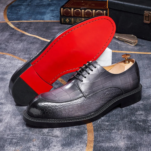 Men's Leather Oxford Dress Shoes