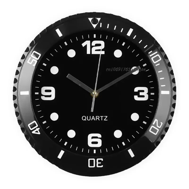 Silent Sweep Quartz Wall Clock — 30 cm Round, Modern — product image 5
