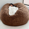 Fur-Style Bean Bag Sofa Chair — Single Seat — product image 7