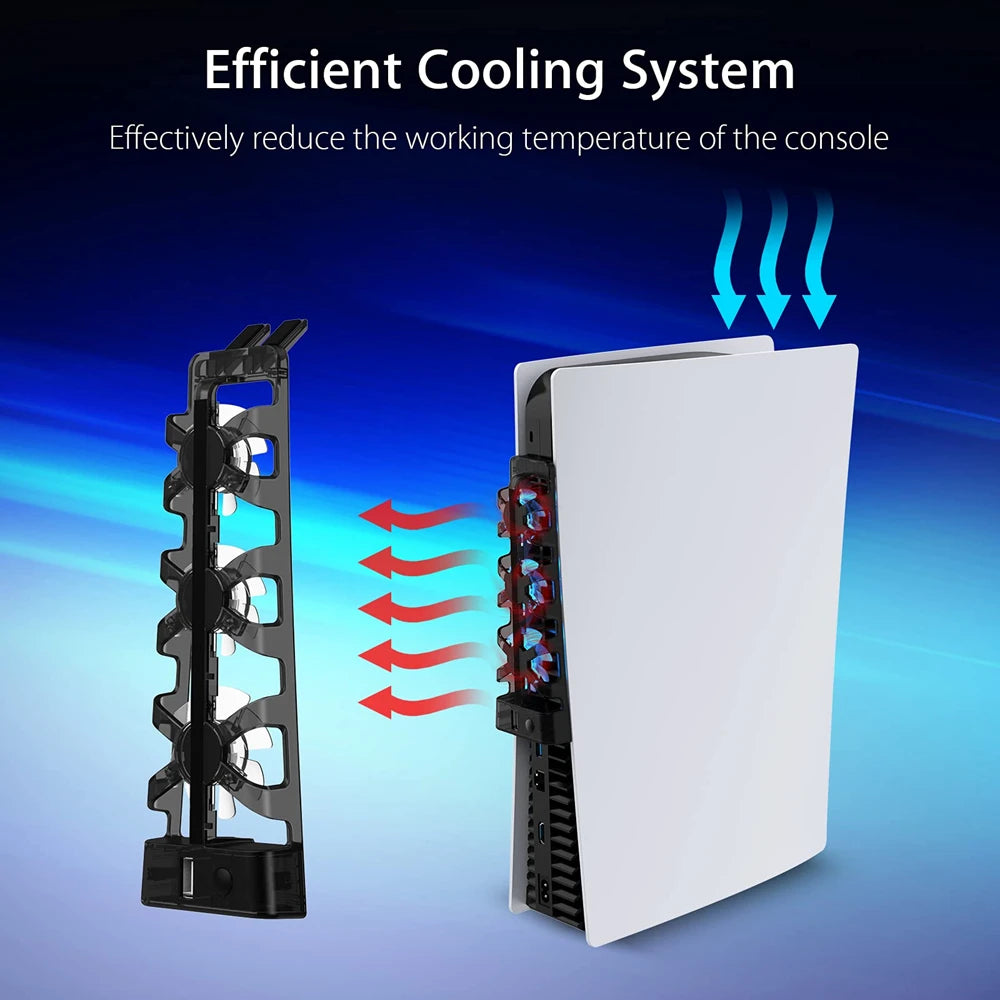 PS5 Cooling Fan — LED, for Disc & Digital Editions — product image 2