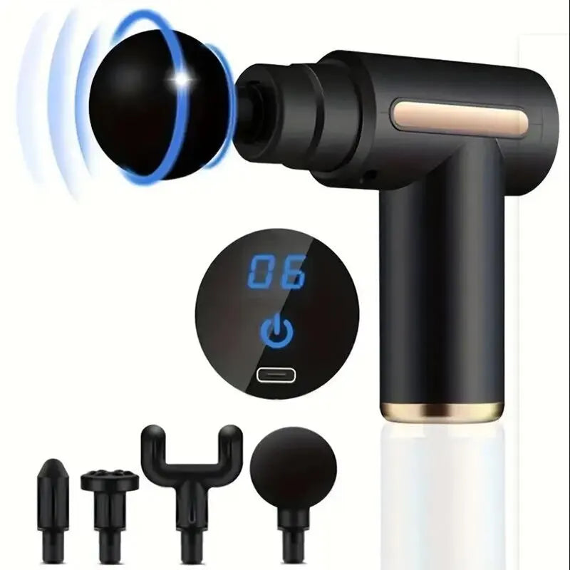 Percussion Massage Gun — Cordless, Multi-Speed, USB-C — product image 8