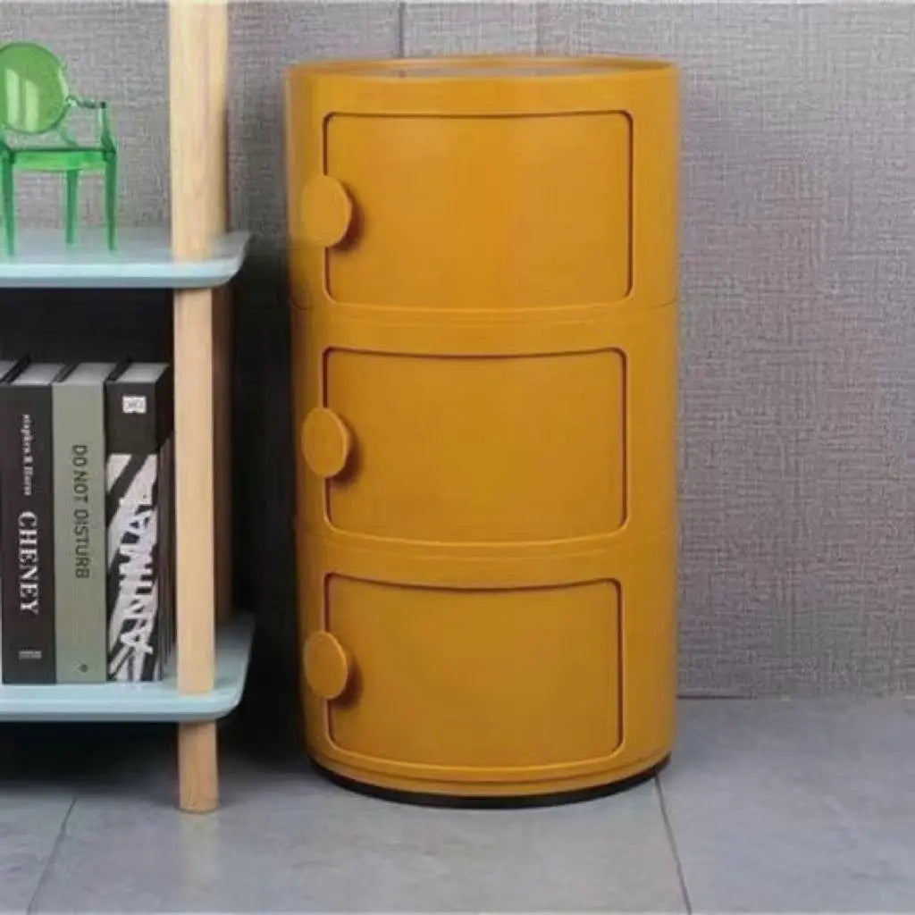 Plastic Nightstand — 5-Drawer Bedside Storage Table — product image 45