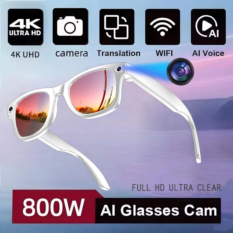 Smart AI Camera Glasses — Photo, Video, Calls & Colour-Changing Lenses — product image 8
