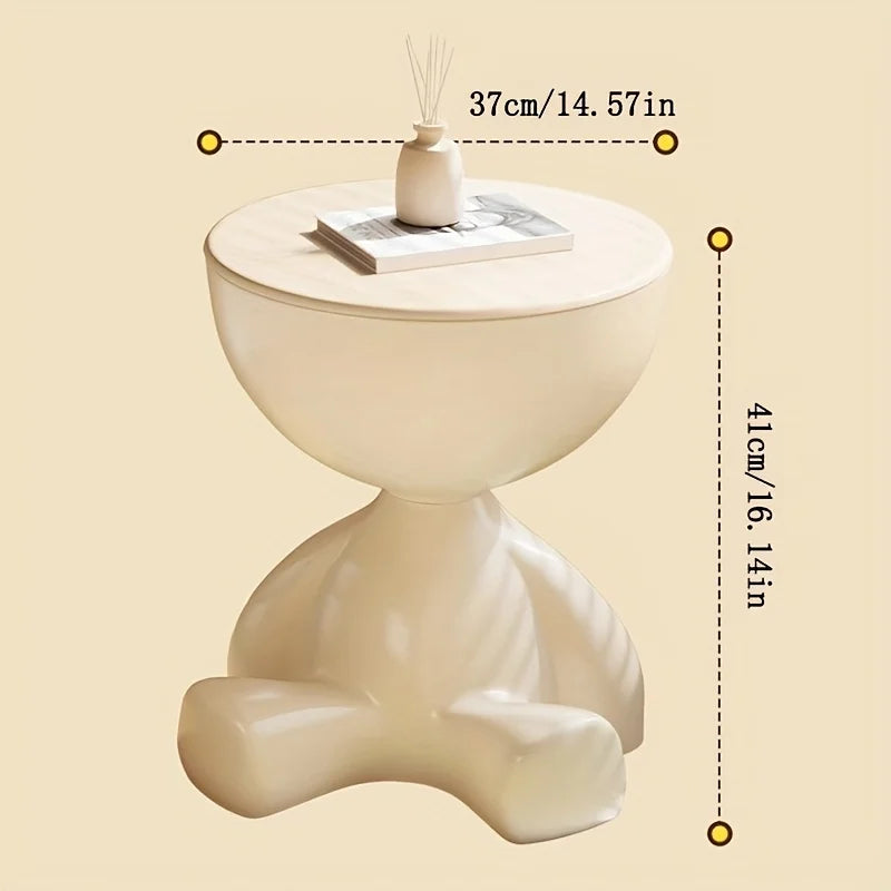 Bear-Shaped Bedside Table — Plastic, Easy to Assemble — product image 2