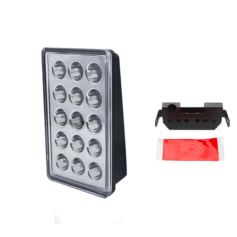 F1 Style LED Rear Fog & Brake Light — 15 LED, Flashing Warning — product image 9