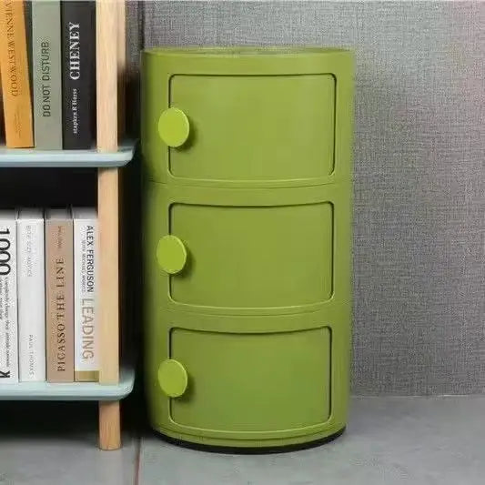 Plastic Nightstand — 5-Drawer Bedside Storage Table — product image 60