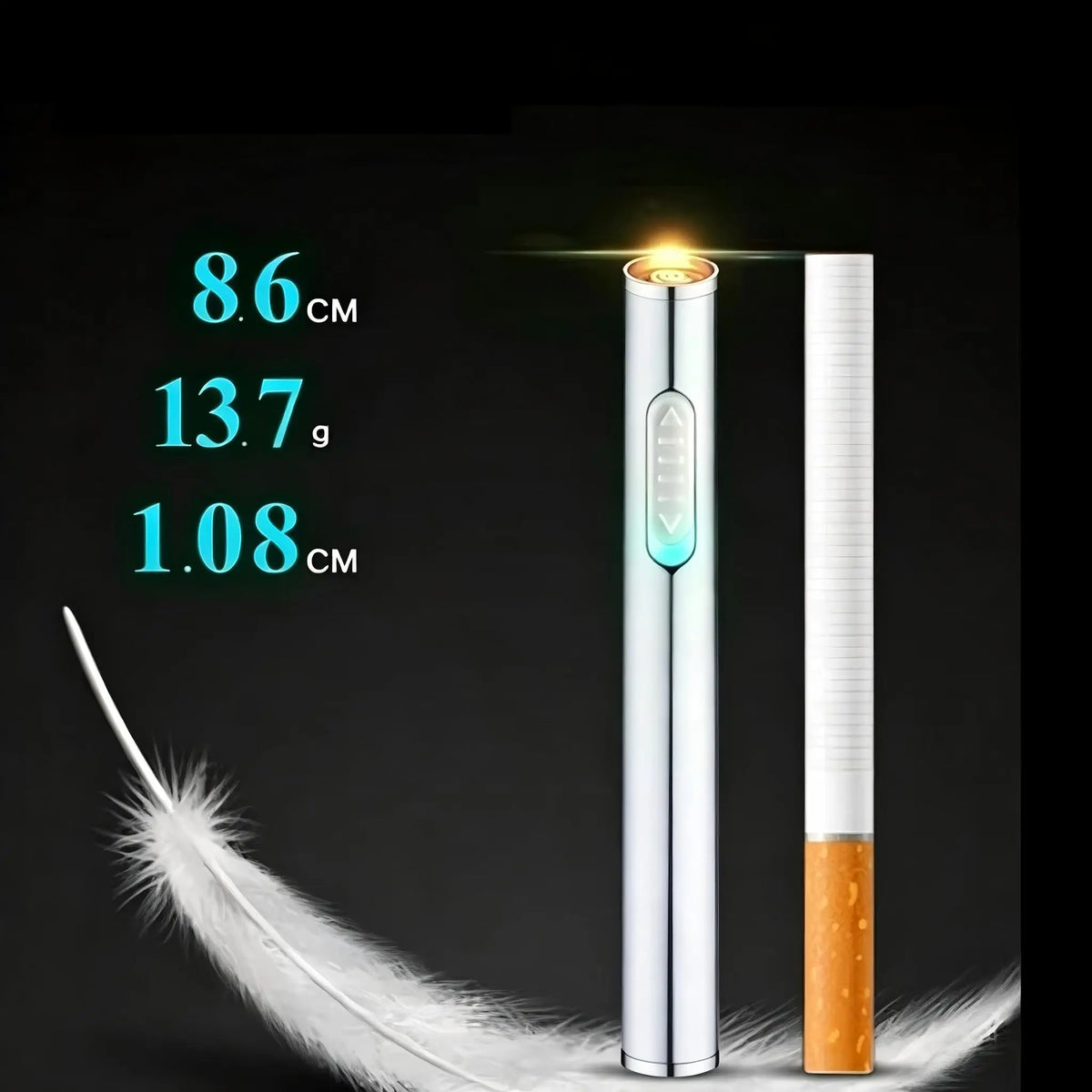 Tungsten Coil USB Lighter — Compact, Silent Ignition — product image 2