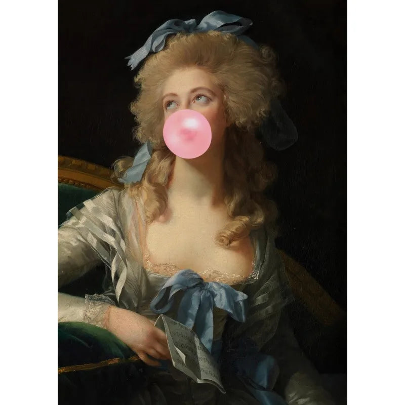Founding Fathers Pop Art Canvas Print — Bubblegum Design — product image 12