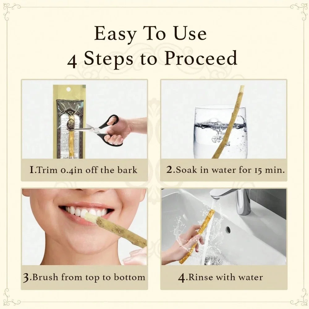 Miswak Natural Toothbrush Stick — 1, 3, 6 or 12 Pack — product image 5