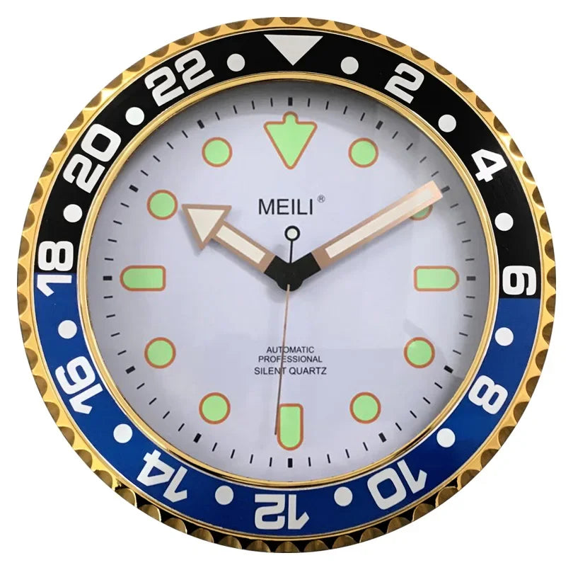 Silent Sweep Quartz Wall Clock — 30 cm Round, Modern — product image 11