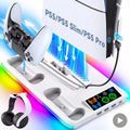 PlayStation 5 vertical stand with RGB lit cooling base