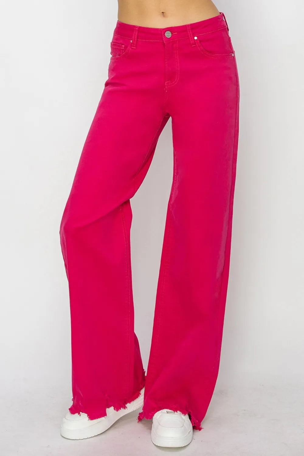 RISEN High Rise Wide Leg Jeans — product image 4