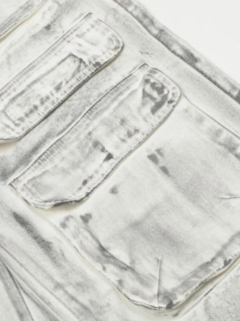 Men's Multi-Pocket Cargo Denim Jeans — product image 13