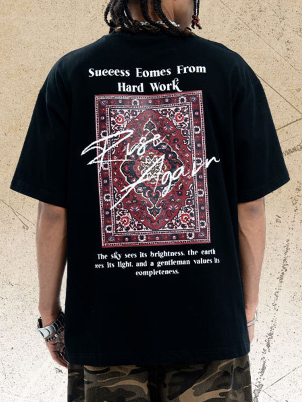 Men's graphic oversized t-shirt