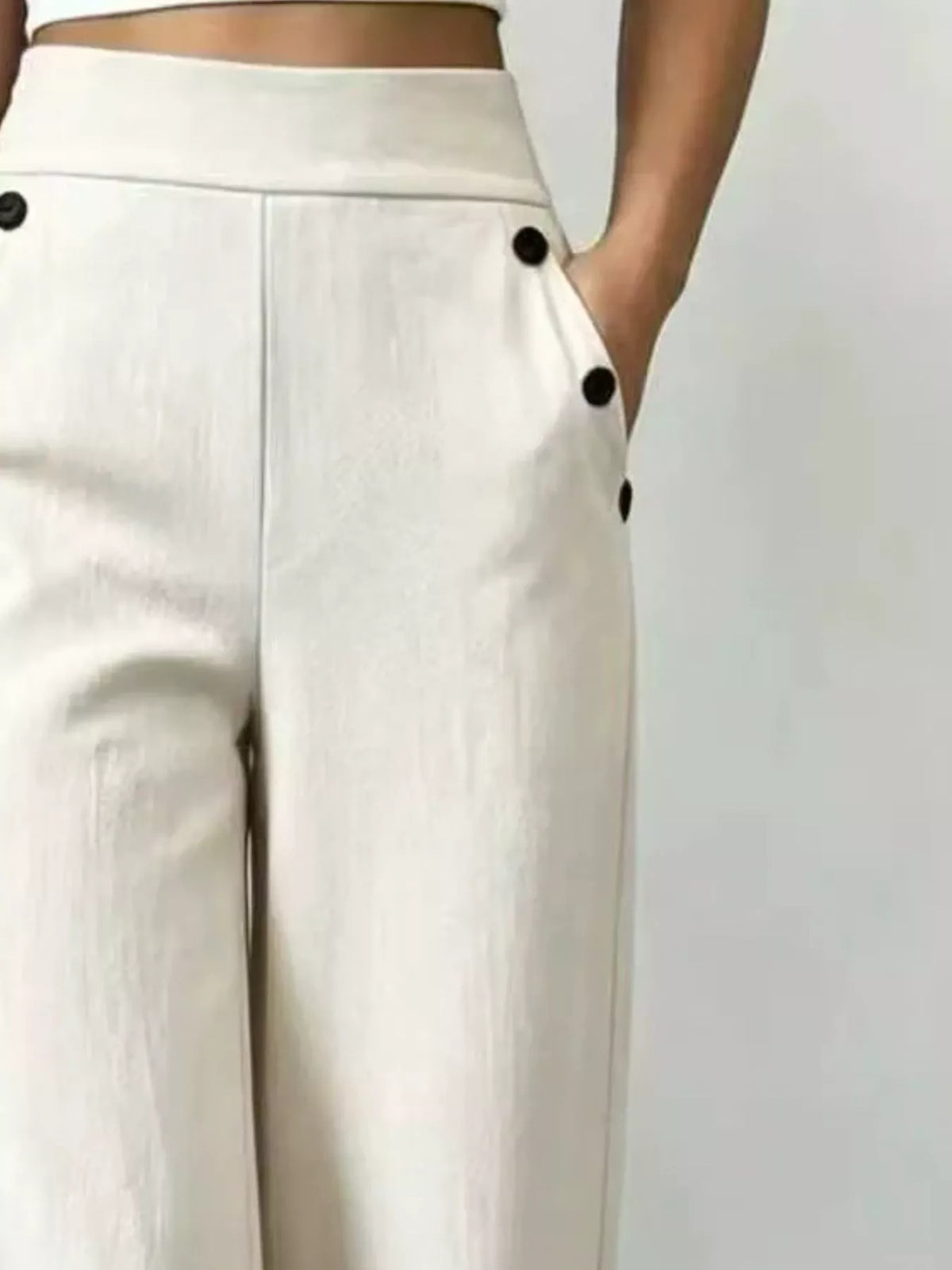 High-Waisted Wide-Leg Pants — product image 14