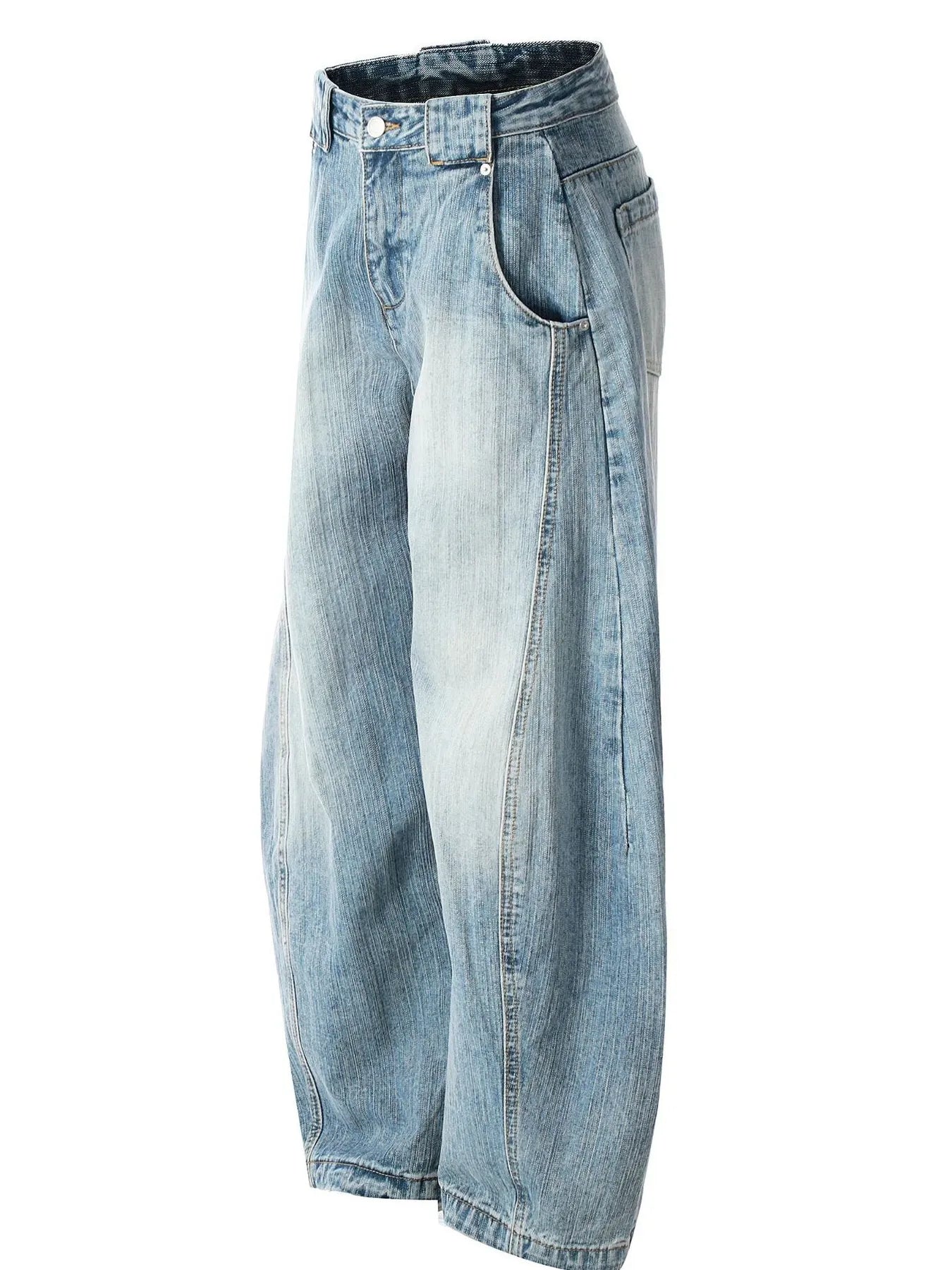Men's Wide Leg Baggy Jeans — product image 2