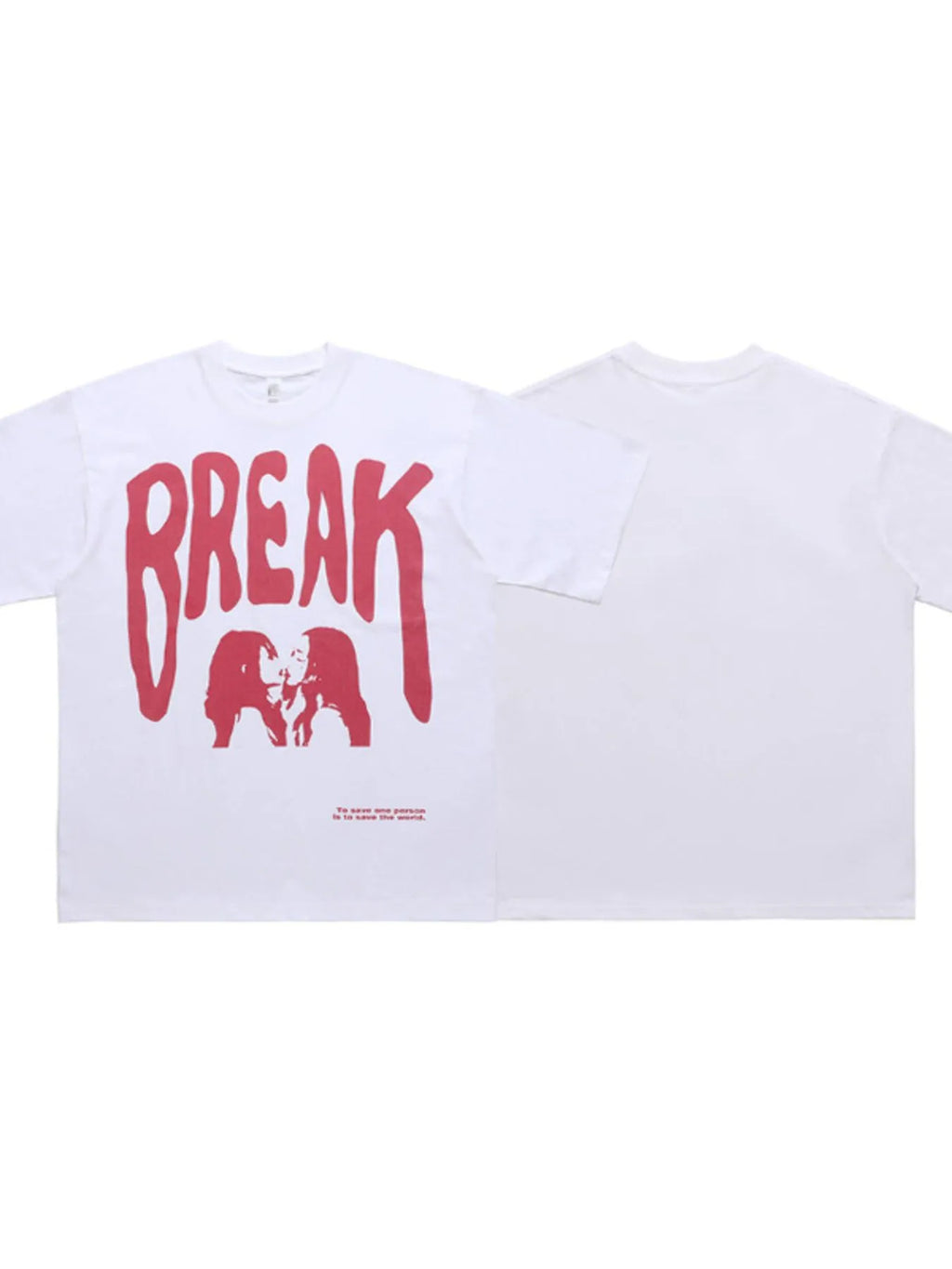 Men's Oversized Graphic Round Neck T-Shirt — product image 6