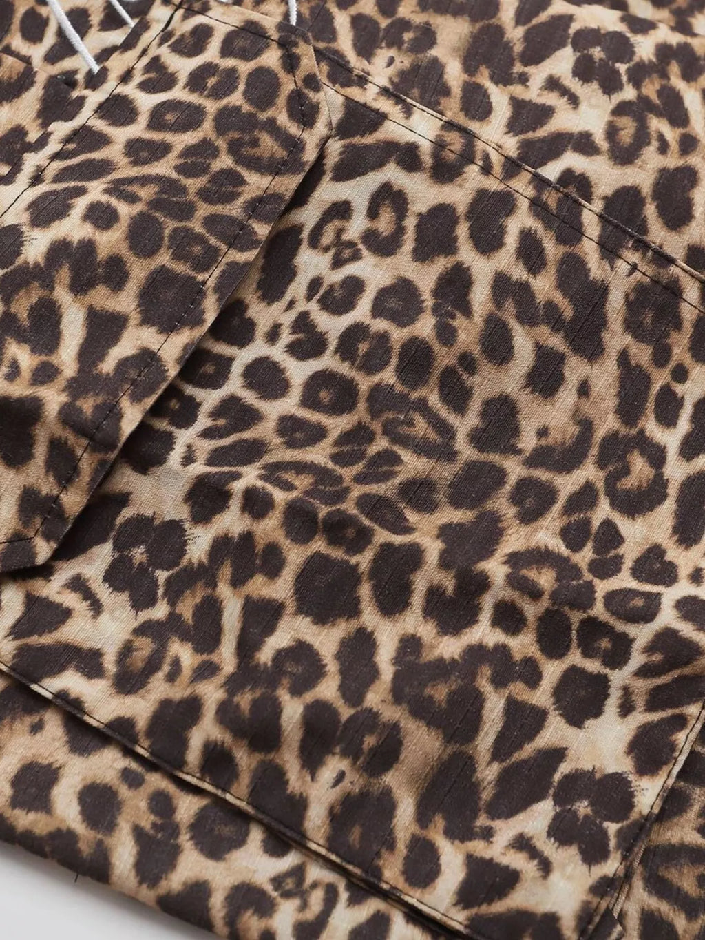 Men's Leopard Print Cargo Capris — product image 3