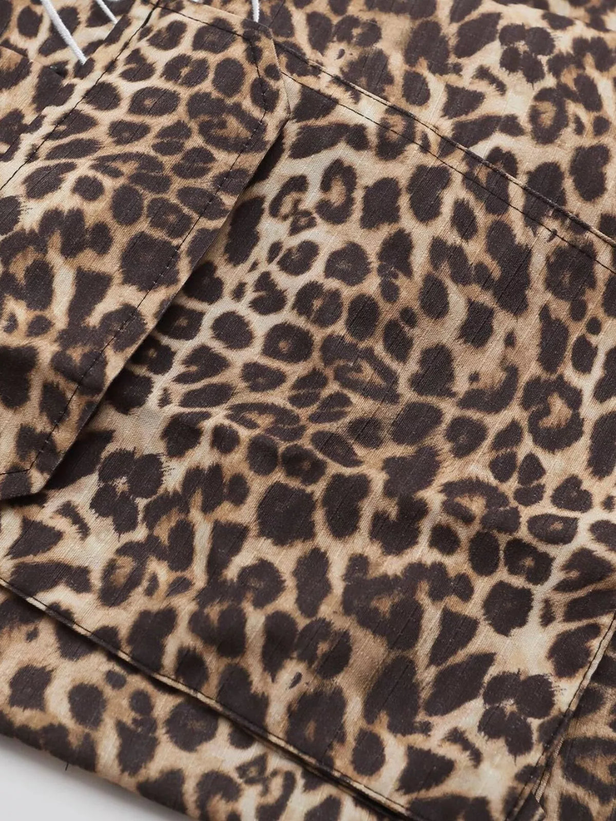 Men's Leopard Print Cargo Capris — product image 3