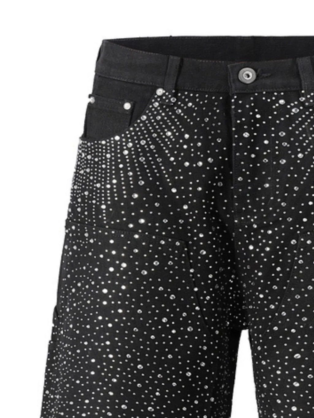 Men's Rhinestone Shorts with Pockets — product image 2
