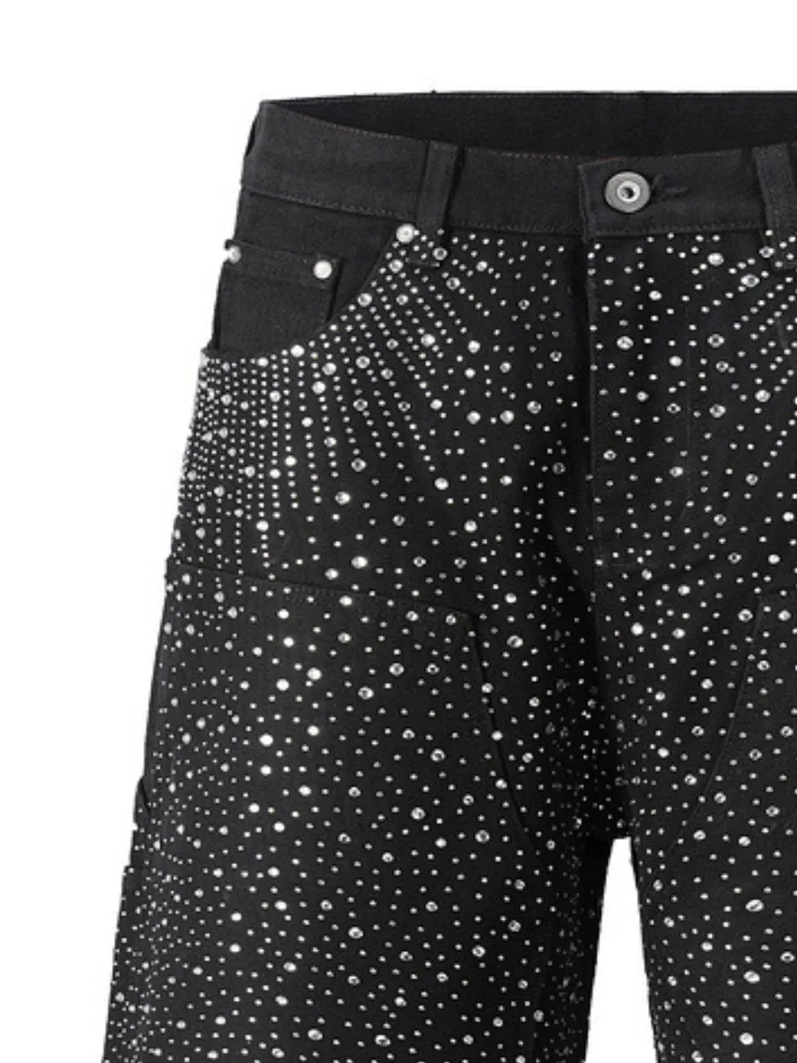 Men's Rhinestone Shorts with Pockets — product image 2