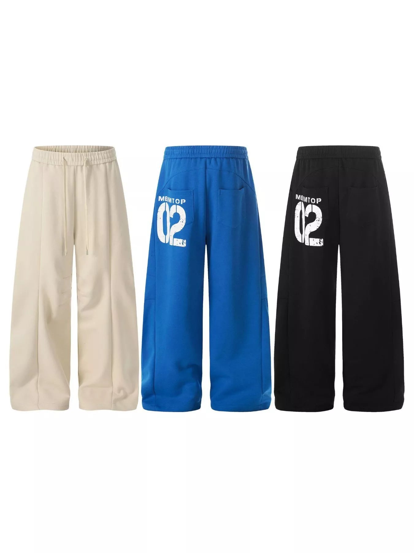 Men's Wide-Leg Streetwear Sweatpants — product image 9