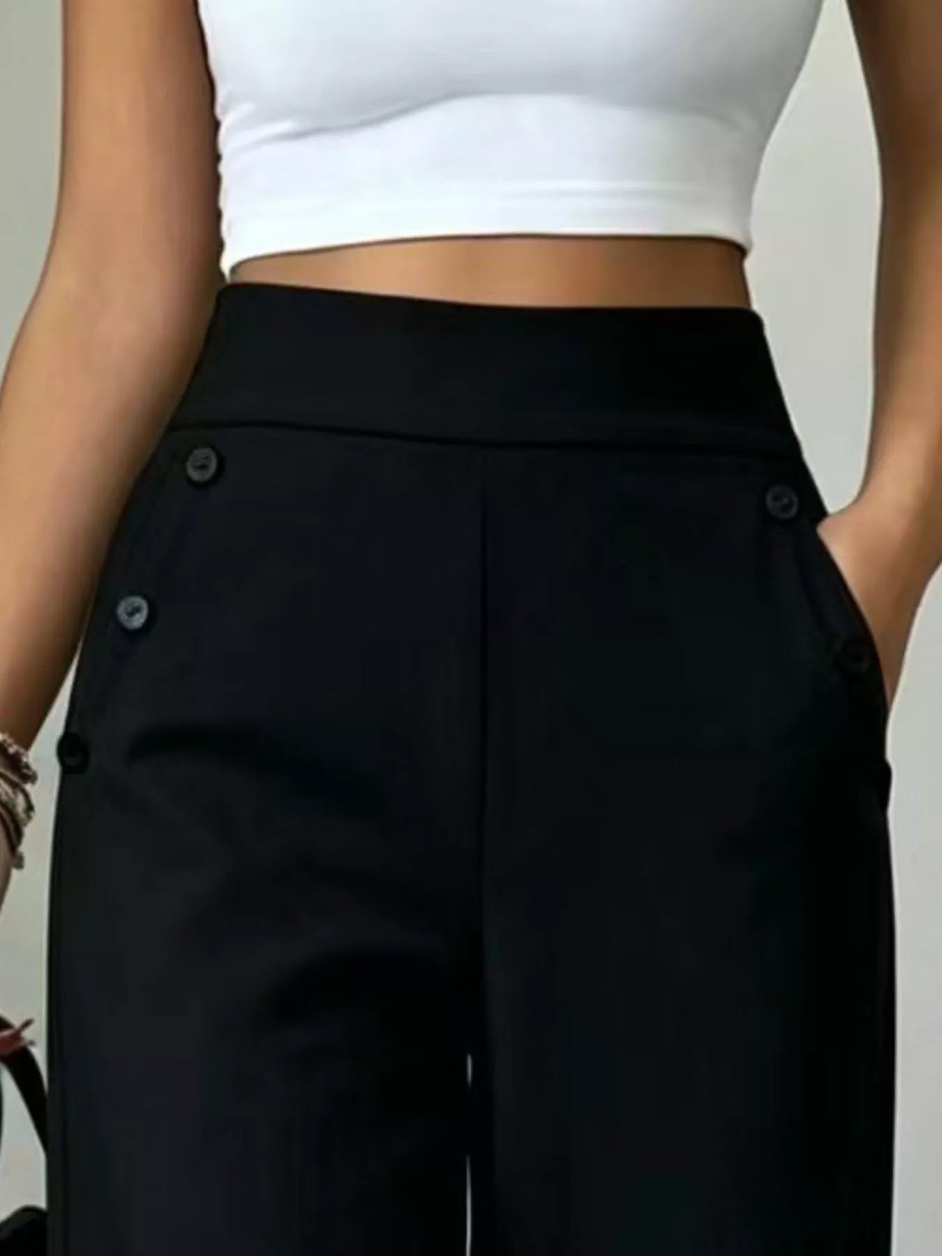 High-Waisted Wide-Leg Pants — product image 6