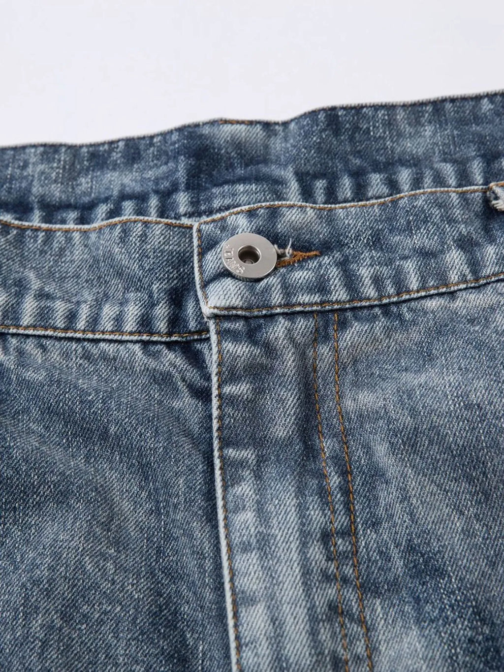 Men's Ruched Wide Leg Jeans — product image 6