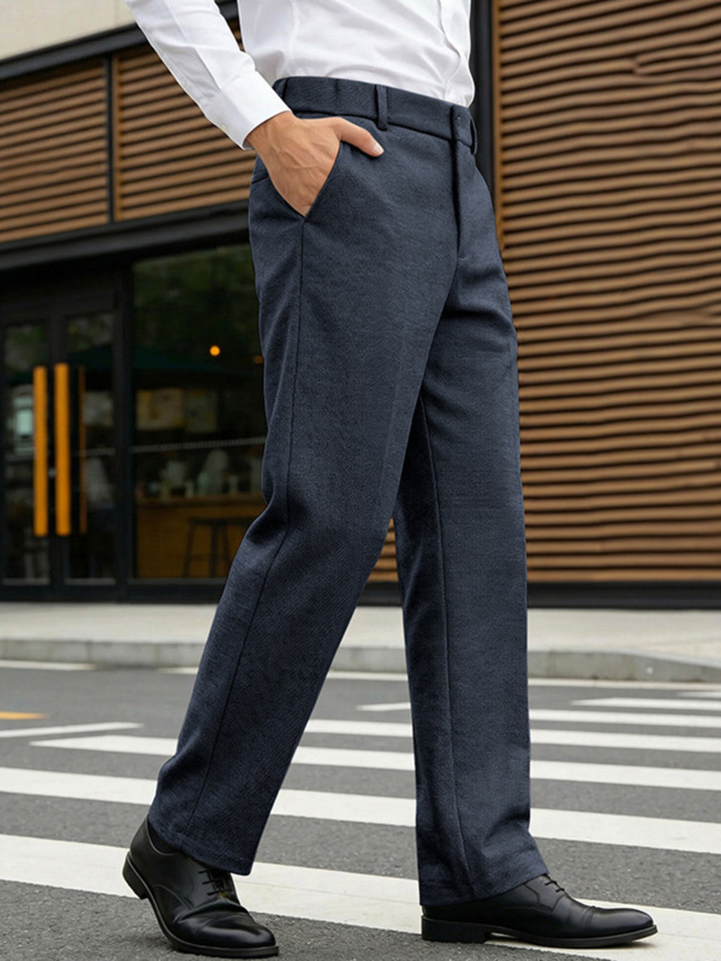 Men's Classic Fit Dress Pants — Plus Size — product image 11