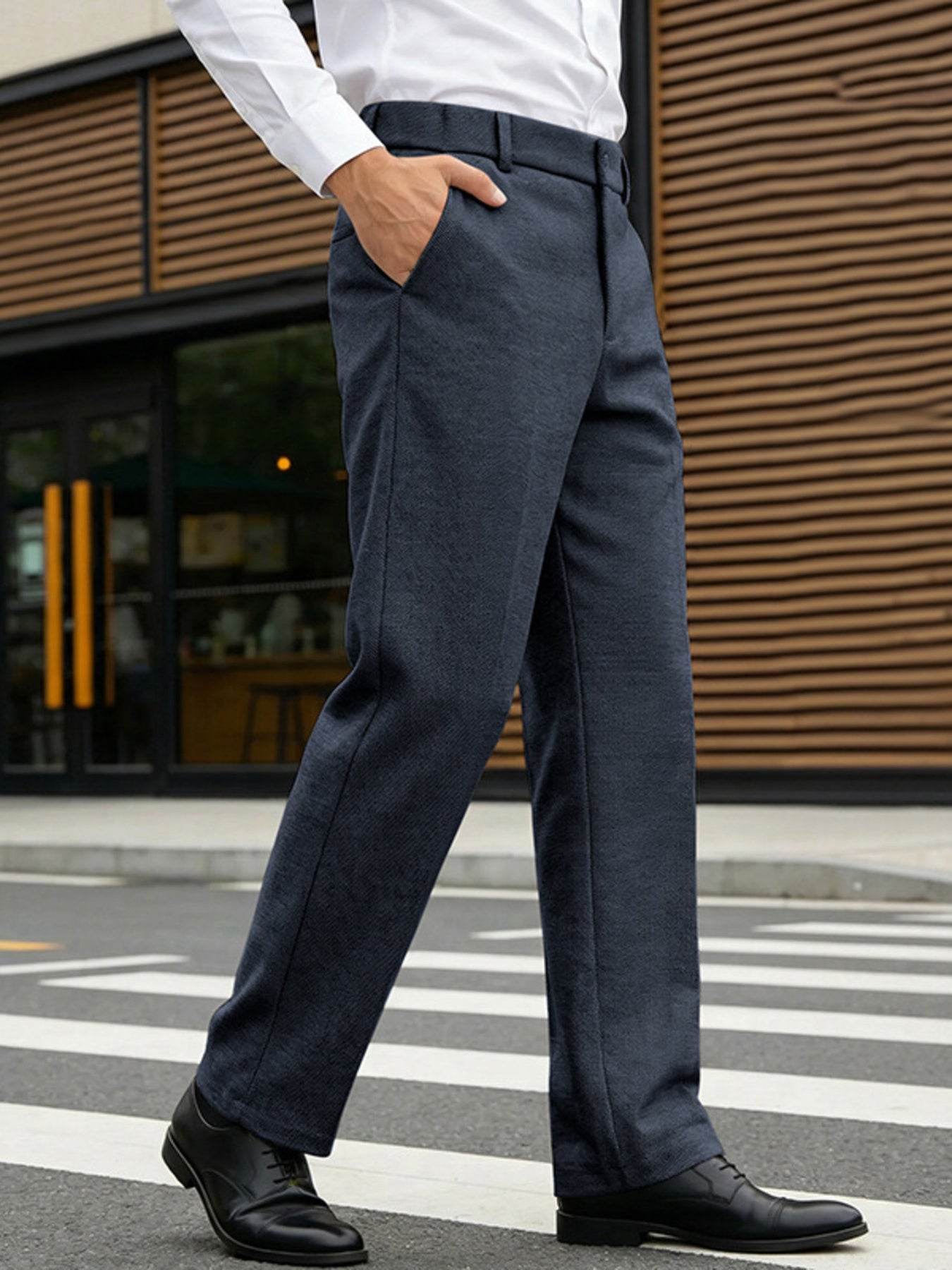 Men's Classic Fit Dress Pants — Plus Size — product image 11