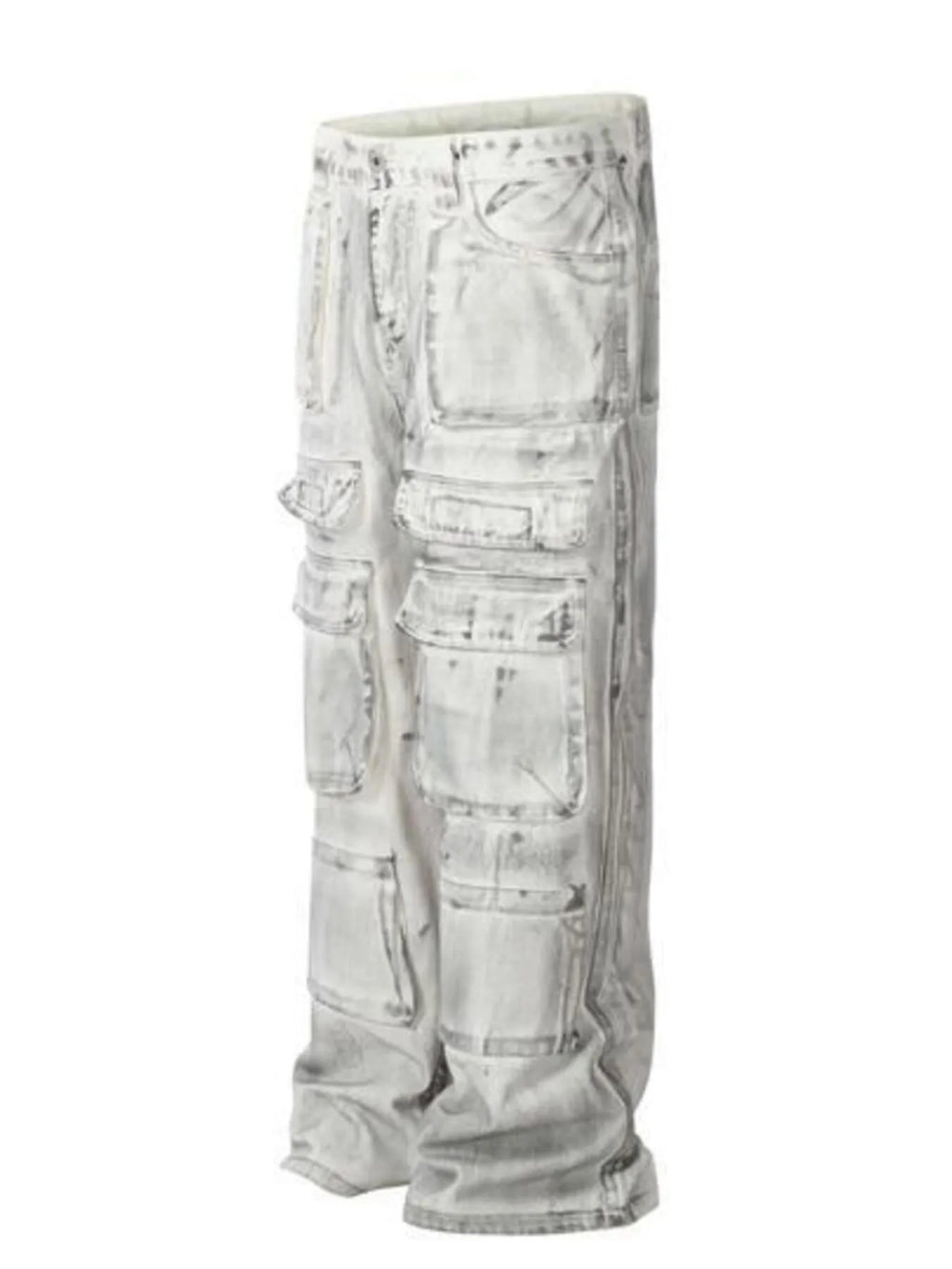 Men's Multi-Pocket Cargo Denim Jeans — product image 2
