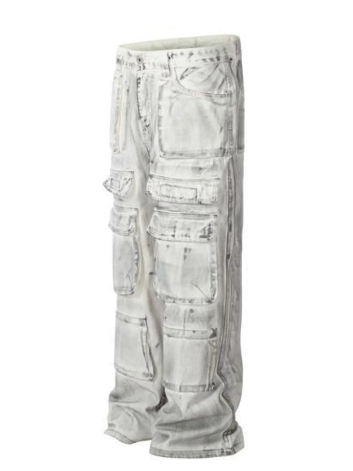 Men's Multi-Pocket Cargo Denim Jeans — product image 2