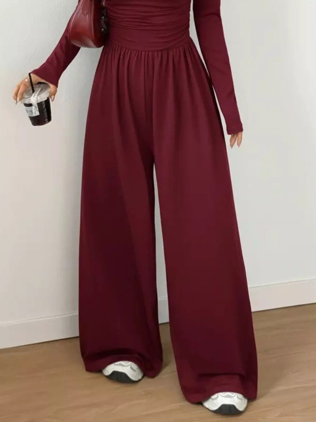 Scoop Neck Wide Leg Jumpsuit — product image 6