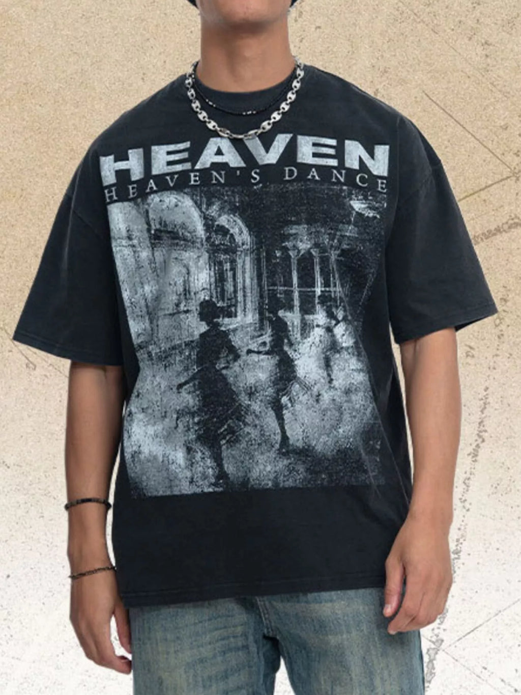 Men's Graphic Round Neck Short Sleeve T-Shirt — product image 2