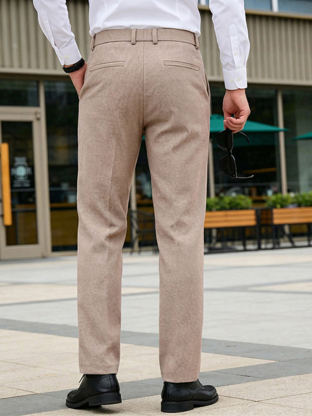 Men's Classic Fit Dress Pants — Plus Size — product image 9